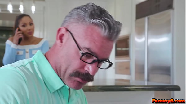 Stepdaughter Lilith Grace takes over and gives her stepdad CHarles the pleasure he would want