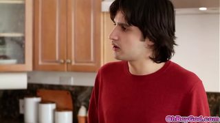 STepson ELias Cash naively asks his stepmom Andi Avalon for a creampie without knowing what it really means