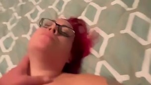 BBW stepmom MILF fucked missionary your pov